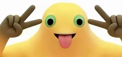 双V吐舌